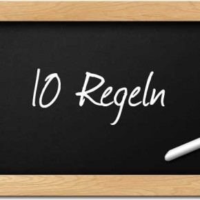 10 Regeln der DGE: Gesund essen und trinken